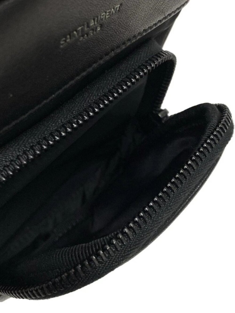 SAINT LAURENT PARIS - 779661 Black Nylon Leather Shoulder Bag - Picture 14 of 14